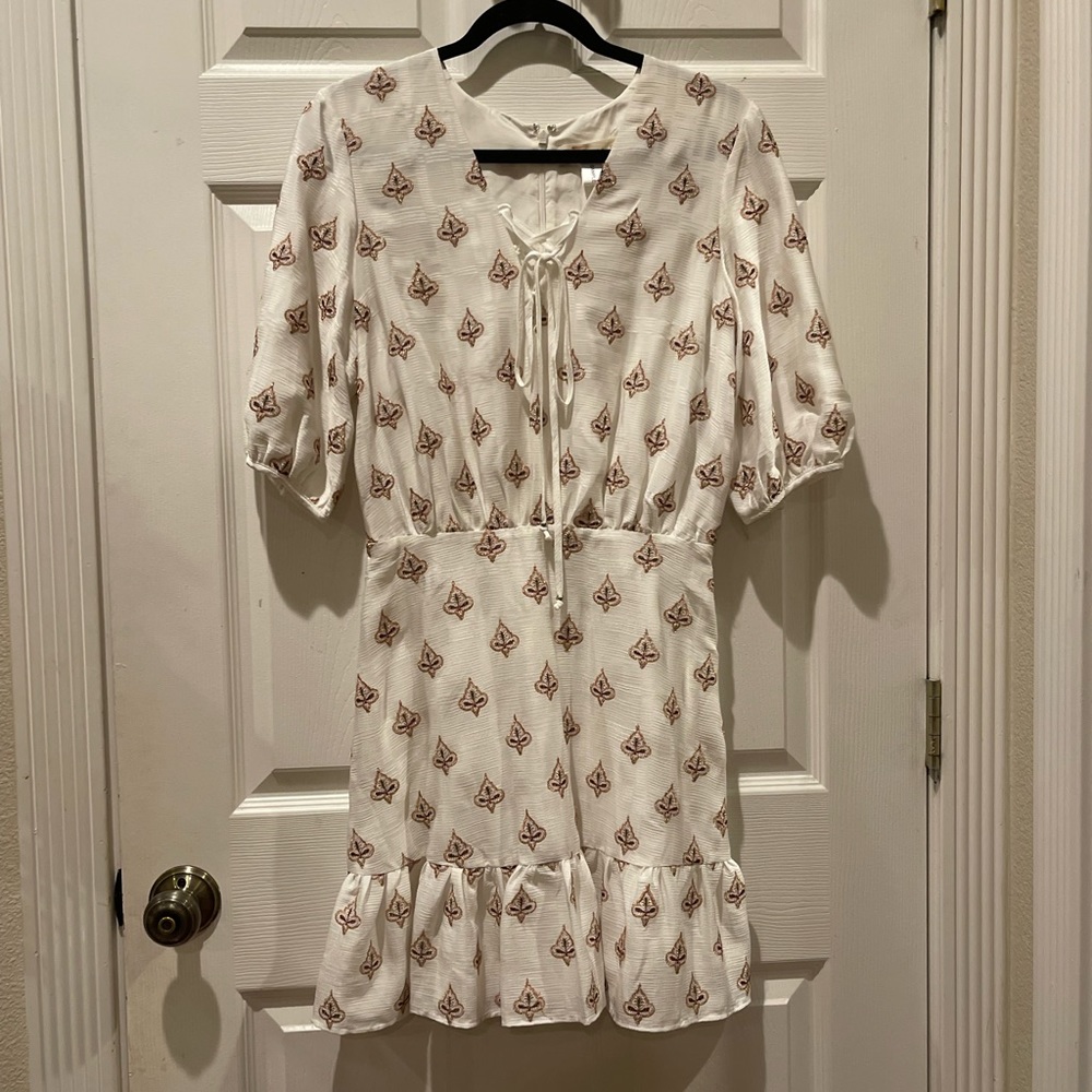 Anthropologie Stevie May White Dress